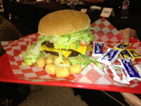 Spec’s Deli - the 2-lb Colossal Cheeseburger